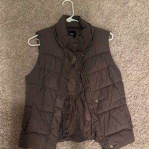 GAP Olive Puffer Vest